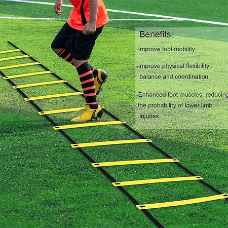 Agility Ladders Nylon Straps For Speed Training And Sports