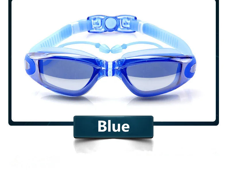 Waterproof Swim Eyewear with Earplugs