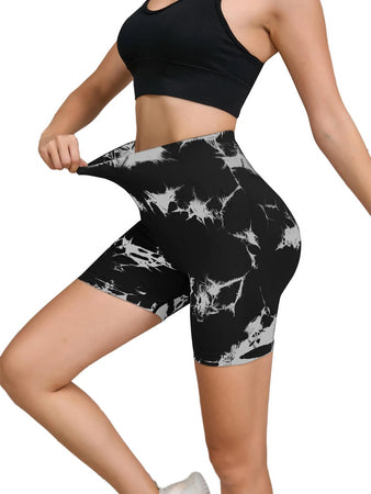 Tie Dyed Seamless Fitness Pants Women's