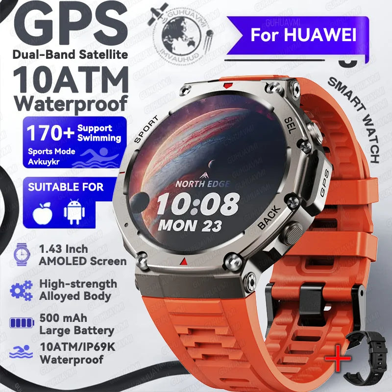 T-Rex 3 Dual-Band GPS Smart Watch