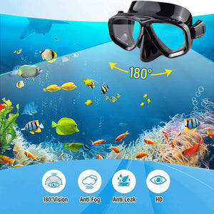 Snorkel Mask Swimming Goggles