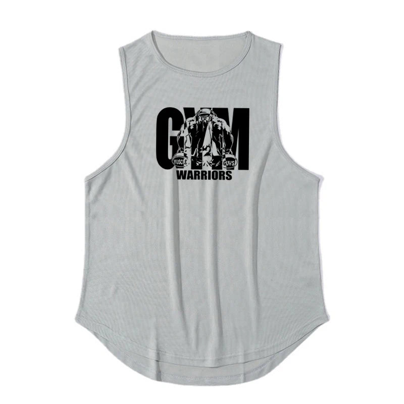 Bodybuilding Sleeveless Shirt Workout Muscle Vests