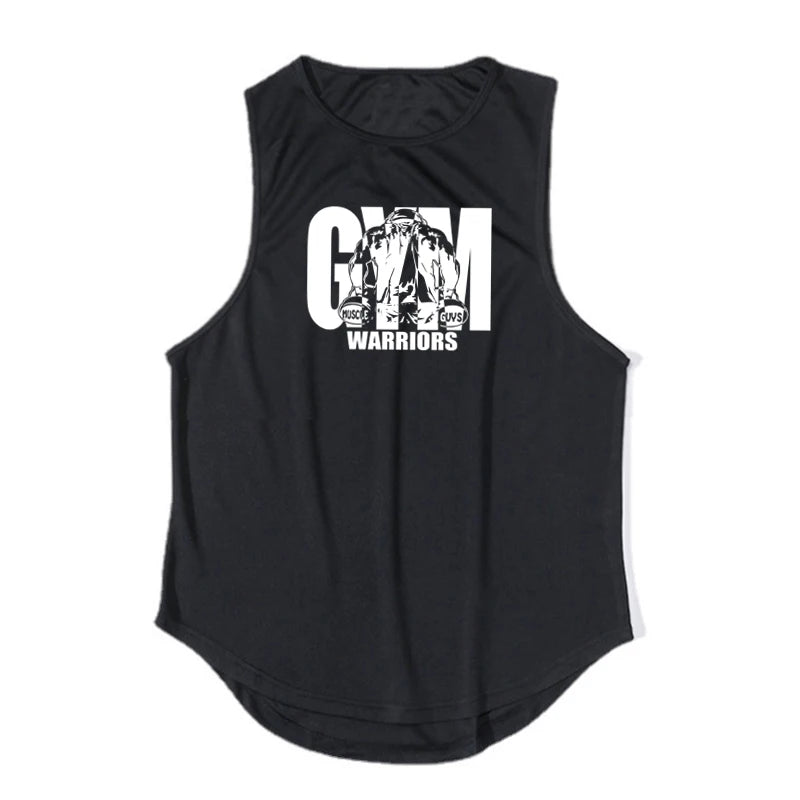 Bodybuilding Sleeveless Shirt Workout Muscle Vests