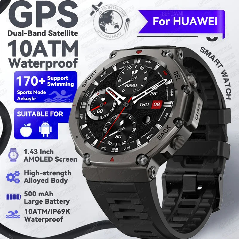 T-Rex 3 Dual-Band GPS Smart Watch