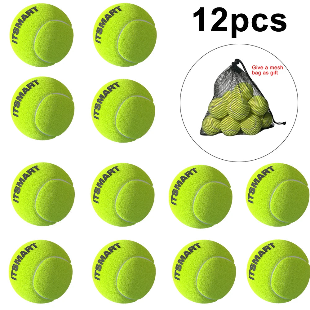 Tennis Balls with Mesh Carry Bag