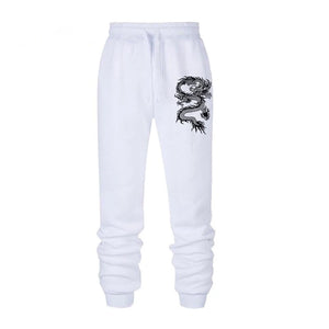 Fashion Casual Dragon Printed Jogger