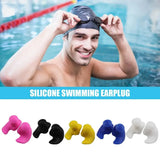 Pair Waterproof Soft Earplugs