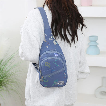 Chest Bag Daypack Crossbody for Travel Sport Crossbody Backpack