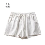 Casual Linen Shorts Women