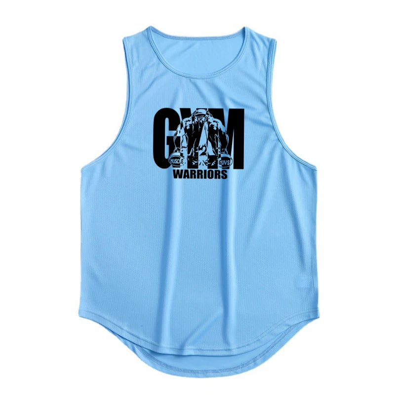 Bodybuilding Sleeveless Shirt Workout Muscle Vests