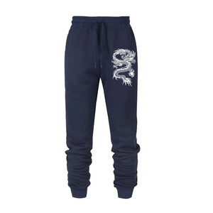 Fashion Casual Dragon Printed Jogger