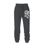 Fashion Casual Dragon Printed Jogger