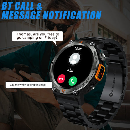 Bluetooth Call Smart Watch