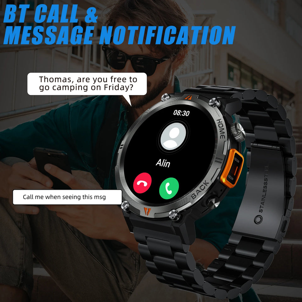 Bluetooth Call Smart Watch