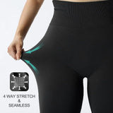 Seamless Knitted Fitness GYM Pants Women's